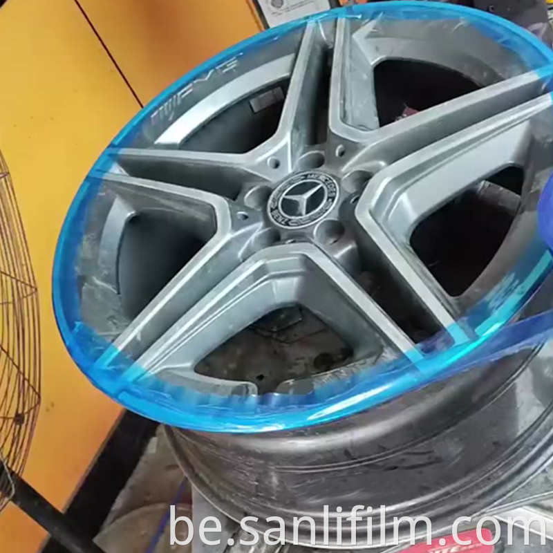 Perforation Option for Wheel Protective Film